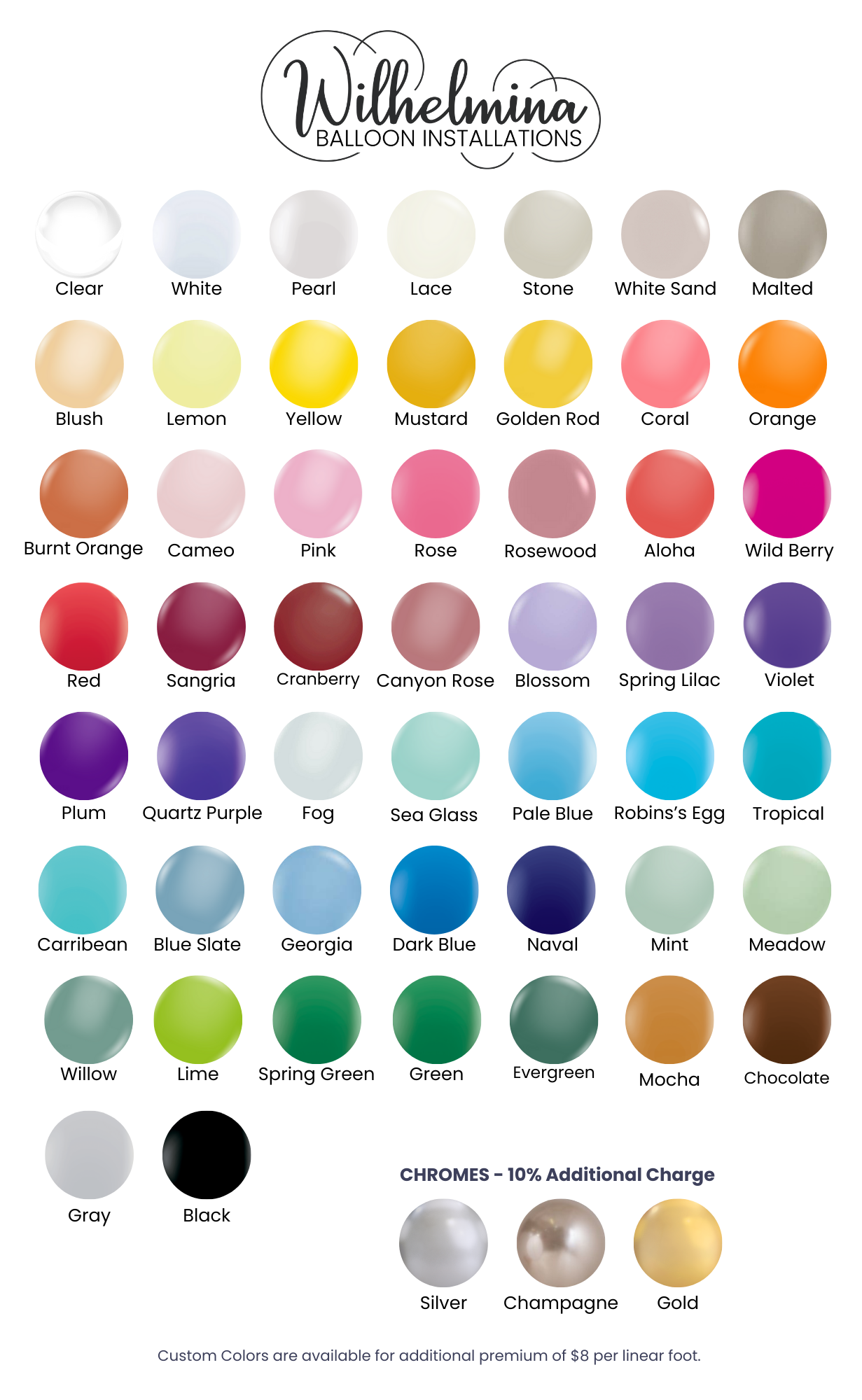Balloon Colors